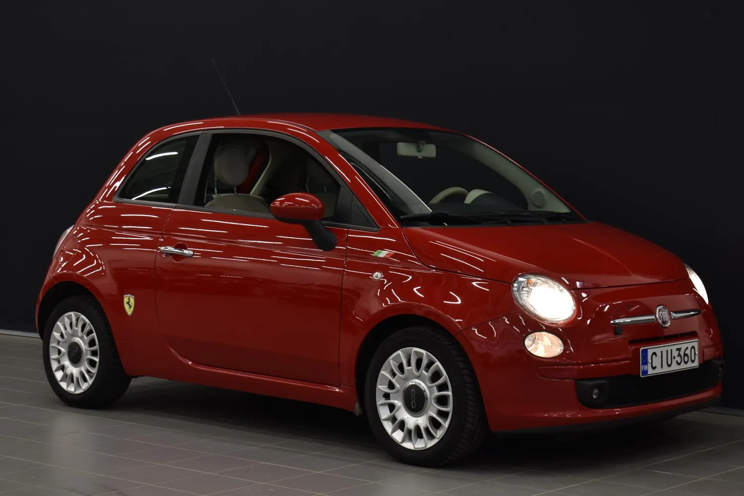 Fiat 500 Italia 1,2 8v 69 hv Bensiini 2012, bild 4/16